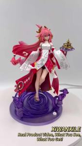 FCToystoreshop 26cm Genshin Impact Yae Miko Mô Hình Nhân Vật Anime Nữ Yae Miko Mô Hình Sưu Tầm Đồ Chơi Búp Bê