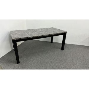 FS2U - 2000+3880 Laminate Marble Top Dining Set Dining Table Meja Makan Meja Murah 8 Seater Set