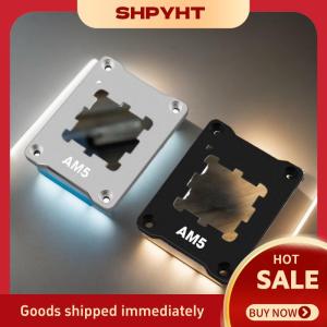SHPYHT✨ Aluminum Universal AM5-AMD Desktop Chassis CPU Bending Correction Fixing Buckle Cover Apply To 7950X 7800X 7700X 7600X 7500F