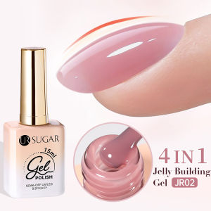 UR SUGAR 15ml Jelly Building Gel For Construct Reinforce Natural Nail Art Soak Off LED UV Gel Nail Varnishes