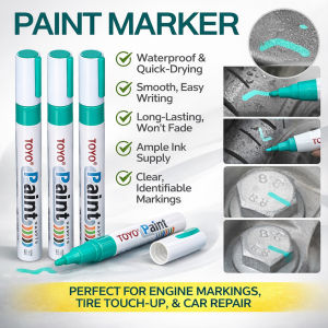 Universal Paint Marker Quick Dry Touch Up Pen Waterproof Fade Resistant Car Furniture Metal Surfaces