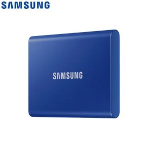 SAMSUNG T7 Portable Blue SSD External Solid State Drive 1TB 2TB 4TB Up to 1050MB/s USB 3.2 Gen 2 External Hard Drive