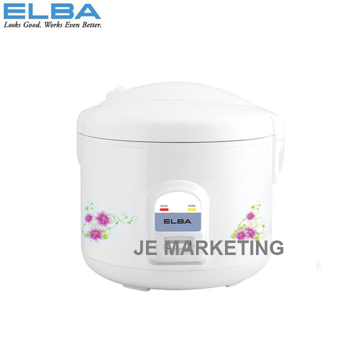 ELBA 1L JAR RICE COOKER ERC-E1031(WH)/ ERC-R1037(BL) | Lazada