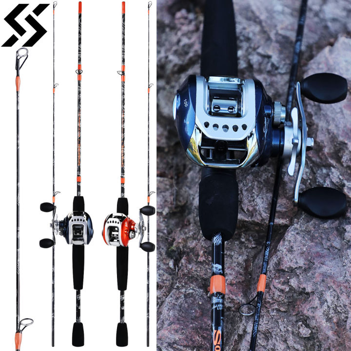 Fishing Rod and Reel Set 150cm EVA Handle Fishing Rod with 10BB