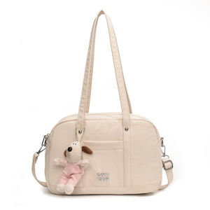 EERSHENSHI กระเป๋าถือผู้หญิงผ้าอ๊อกฟอร์ดกระเป๋าสะพายลำลองทุกคู่กระเป๋าใต้วงแขนความจุขนาดใหญ่