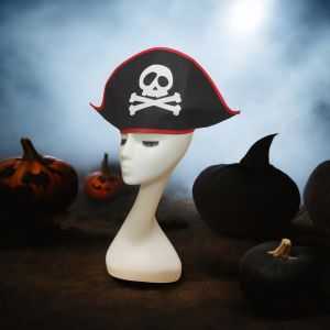 Ready Stock SG Halloween Pirate Hat Treat or Trick Costume Party Outfit Halloween Costume Pirate