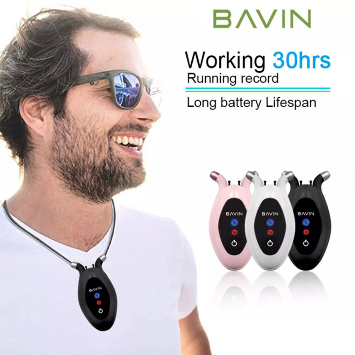 LEEKI BAVIN PC072 Portable Necklace Air Purifier Negative Ions for Kids