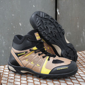 Sepatu Pria Hiking Boots Ujung Besi Beckham Paramount Sepatu Gunung Tracking Outdoor Anti Slip