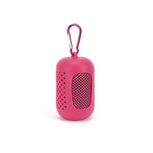 BG9T Silica Gel Quick Dry Fitness Cool Towel Mini Microfiber Towel Silicone Bag Sports Quick Dry Cool Towel Sports