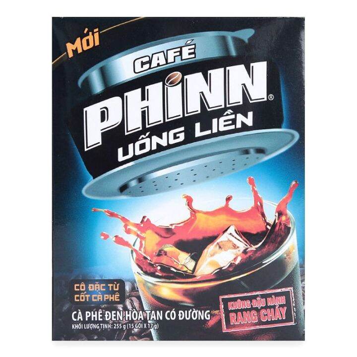 Cà phê phinn uống liền Vinacafé 255g (15 gói) sản phẩm thơm ngon, chất lượng, có nguồn gốc xuất xứ rõ ràng, là sản phẩm không thể thiếu trong các gia đình