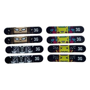 GOUPO Self-Adhesive Tennis Racket Weighted Sticker Cartoon Design Lightweight Pickball Racket Weighted Sticker Adjustable Weight Ball Racket Weight Balance Bar For Tennis Racket
