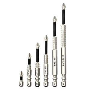 6Pcs Magnetic Screwdriver Bits Set K5 Anti-Slip High Hardness Cross Head Bit
