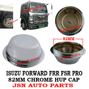 J20S04 CHROME WHEEL HUP COVER 82MM ISUZU FRR PRO FSR PRO LORRY TRUCK AKSESORI