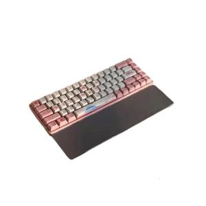 คีย์บอร์ดอะคริลิคที่พักมือที่วางข้อมือที่ปรับแต่งได้ง่าย Comfort ฝ่ามือรองรับส่วนที่เหลือข้อมือตามหลักสรีรศาสตร์สำหรับเกมออฟฟิศ