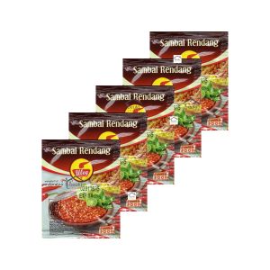 5PCS Sambal Finna Uleg Rendang Sambal Rasa Rendang Praktis