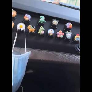 Mask Holder Car Inner Hook Multifunctional Cute Cartoon
