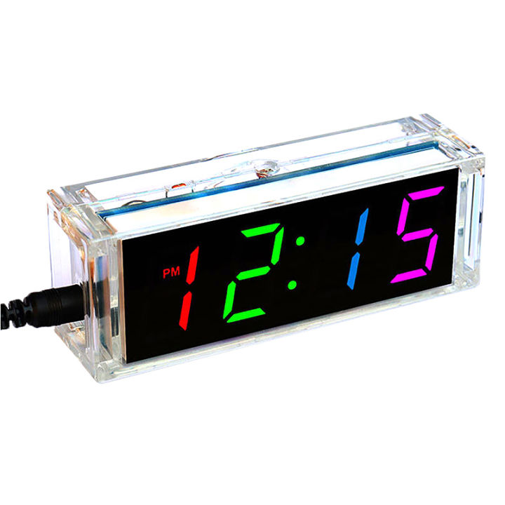 YOUCUN LED Digital Clock Production Kit51 MCU DS1302 DIY Electronic