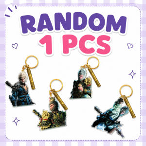 🔥Ready Stock🔥Black Myth Wukong Acrylic Keychain  Wukong Key Ring  Game Character Pendant  Bag Charm  Anime Gift