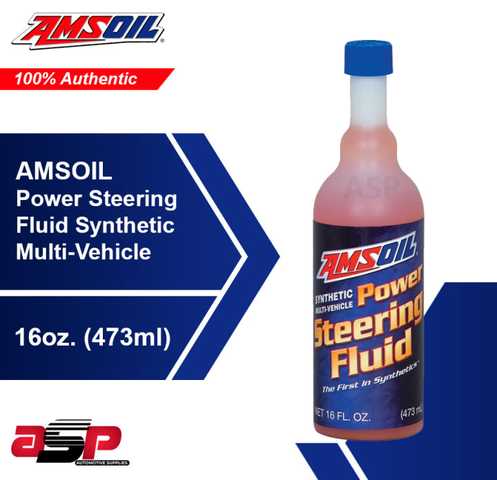 AMSOIL Power Steering Fluid MultiVehicle 100 Synthetic 16oz Lazada PH