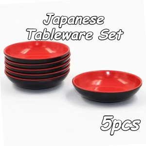 Melamine Cutler Various Cutlery Shatterproof Cutlery Plate Bowl Japanese Style Tableware Set