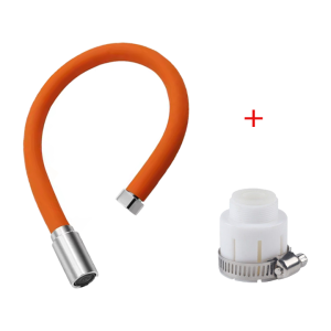 【24-hours ship】Universal Faucet Extender Pipe  Foaming Extension Tube  Kitchen 360°Rotation  Supercharged Water Tap Extension