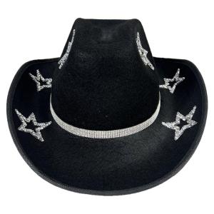 Jeweled Party Hat Heavy Panama Hat Surprise Gift for Girl Boys Bride Hat for Carnivals Music Festival