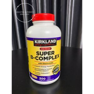 [ ĐỦ BILL STORE + AIR] Viên uống bổ sung Vitamin B tổng hợp Super Complex Nature Made  Kirkland _ Live mua hàng tại Mỹ