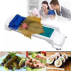 Magic Roller Lumpia & Sushi Maker Cabbage Roll Shanghai Maker Vegetable Meat Roller Machine/ High-quality Sushi Maker Dolma Making Roller/ Lumpiang Shanghai Lumpia Maker/ Easy Breakfast Lumpia Sushi Maker/ Dolmer Vegetable Roller