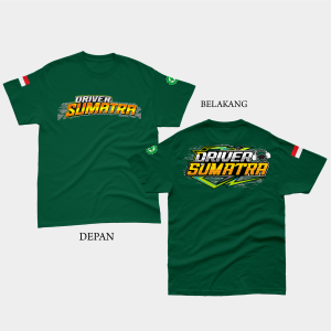 KAOS DRIVER SUMATRA (Tebal Bahan Combed 24s)