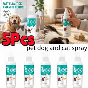 5PCS Flea and Tick Remover for Dog and Cat Anti Garapata Remover for Dog Garapata Killer Spray