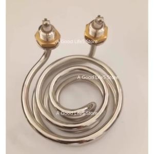 Kirilgu Suitable for Jizhimei Water Heater Accessories Hanze Water Heater Heating Tube Keyuanmei Stepping Heating Rod Disc Heating Tube 7M5T2