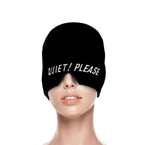 อัพเกรด10mm 850g สองชั้น  เจลปวดหัวเย็นบรรเทาไมเกรนหมวกหัวนวด ลดอาการปวดหัว ไมเกรน ลดไข้ นอนไม่หลับ