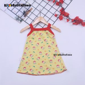 Daster Yukensi size Bayi -  5 Tahun / Dress Anak Perempuan Atasan Bahan Kaos Baju Harian Anak Murah