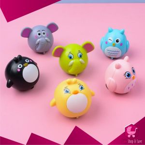 BabyShop-M317 Mainan Anak Mobil Mini Pull Back Kartun Karakter Hewan / Maenan Mobil Mobilan Bentuk Binatang Pullback Car Kartun Hewan