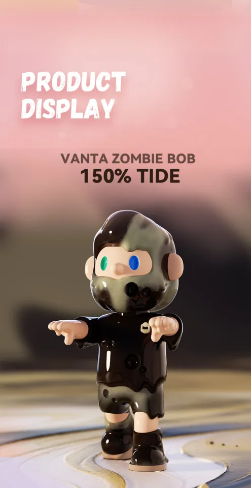 FINDING UNICORN FARMER BOB VANTA ZOMBIE BOB 150% DAWN SET（Limited