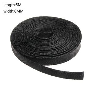 EO4MD Black PET Gland Expandable Protection Cable Wire Insulation Braid Sleeving