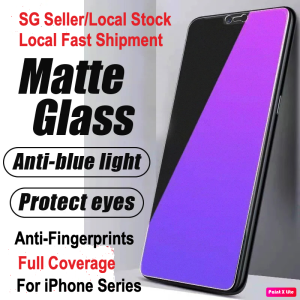 [SG] iPhone 14 Matte Tempered Glass iPhone 14 Matte Screen Protector iPhone 14 Anti Blue Light Tempered Glass iPhone 14 Anti Blue Light Screen Protector