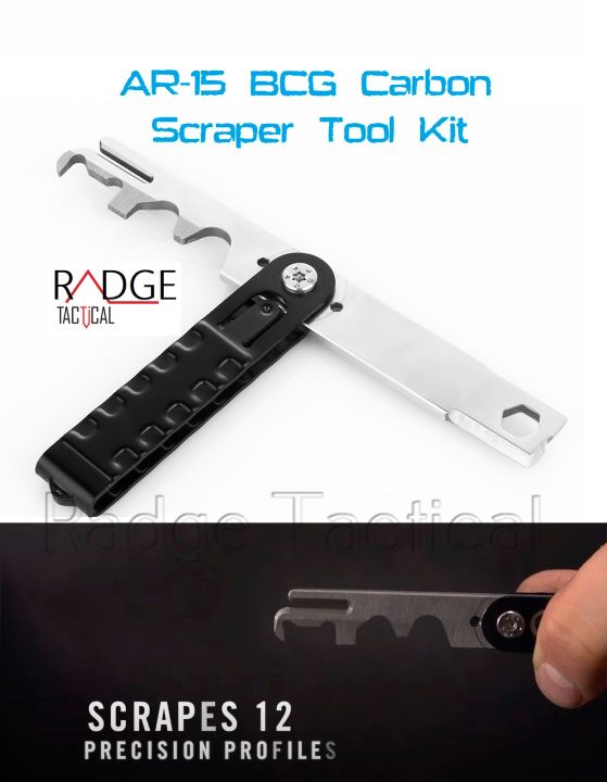 AR-15 BCG Carbon Scraper Tool Kit .223 5.56