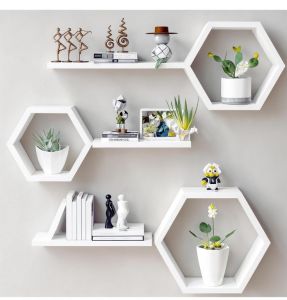 Rak Dinding Hiasan Tempel Tembok Ambalan Kayu Gatung