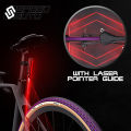 Bicycle Rear Light LD51 USB Rechargeable LED Laser Polyline Seat Fork Tail Light MTB Bike Rode Super Bright SPEEDMOTO. 