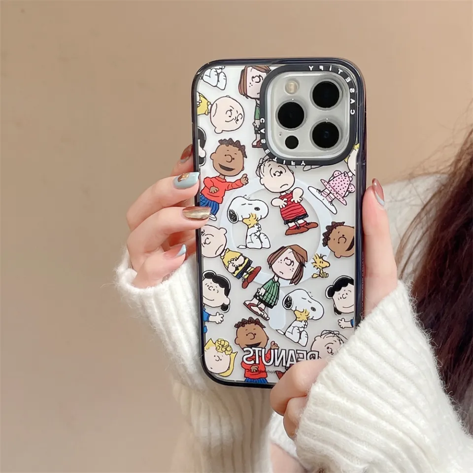 Snoopy Peanuts Magsafe Case for iPhone 15 14 13 12 11 Pro Max 14