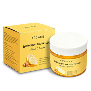 Underarm Detox Scrub Turmeric Vitamin C Dark Spot Armpit Remover Body Deodorant Even Skin Tone Exfoliating Body Scrub Lotion2026