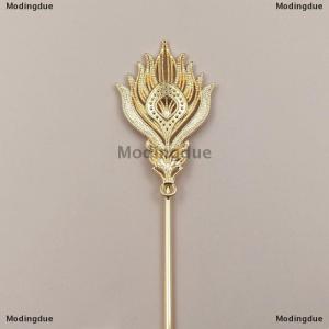 [COD] Modingdue 10 Pieces Alloy Phoenix Feather Welding 163x3.3MM Iron Hair Stick Diy Jewelry Accessories