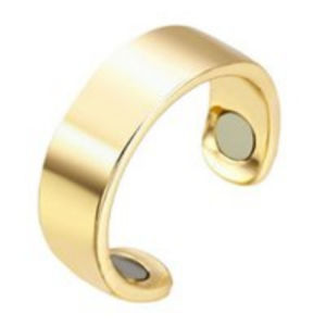 Mens Magnetic Therapy Ring Adjustable Magnetic Opening Ring Slimming Burning Anti Snore Improve Sleep Quality