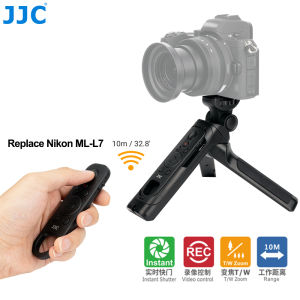 JJC ML-L7 Bluetooth Wireless Remote Control Commander for Nikon Z5 Z6 II Z7II zZ30 Zfc Z50 COOLPIX P950 A1000 B600 P1000 Camera Have Instant Shutter Video Control T/W Zoom Function
