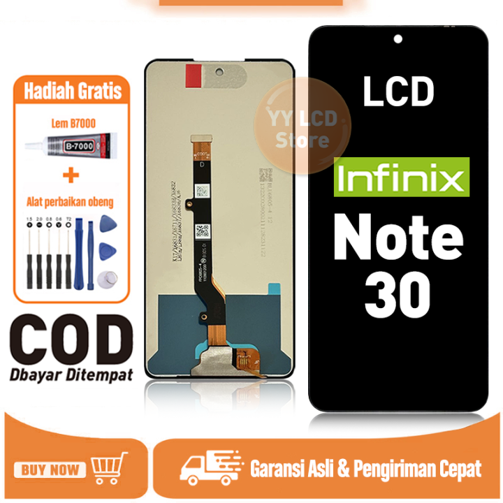 LCD INFINIX NOTE 30 Original COD TOUCHSCREEN Fullset Glass Digitizer ...