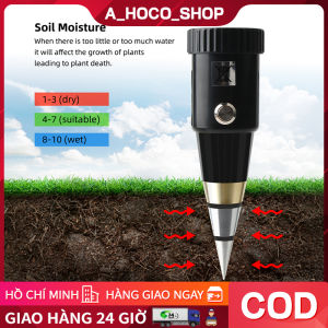 Máy Đo Độ Ẩm Và Độ Ẩm Đất Thiết Bị Đo Độ Ẩm Và Độ Ẩm Của Đất VT-05 Dùng Cho Làm Vườn
