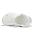 Crocs classic clog bone white unisex for man woman sandals with ecobag. 