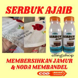 Serbuk Ajaib Serba Guna Penghilang Jamur Baju 7 Botol