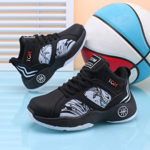 NEW Shoes for Kids Boys Basketball Shoes High Quality Sports Rubber Shoes for Kids Boy High-top Basketball Shoes for Kids Size 29-39